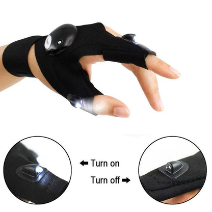 LED Flashlight Gloves