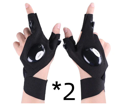 LED Flashlight Gloves